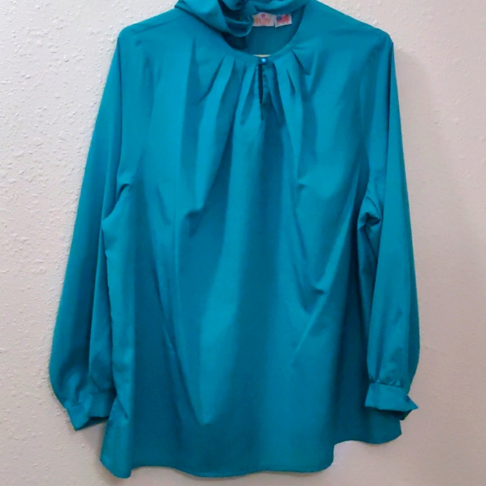 Vtg. Peggy Lou blouse XL